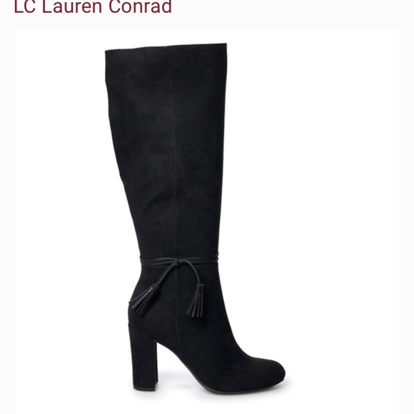 NWT lauren Conrad knee high boots - Picture 1 of 10